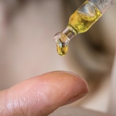 Acid Drip on The Finger