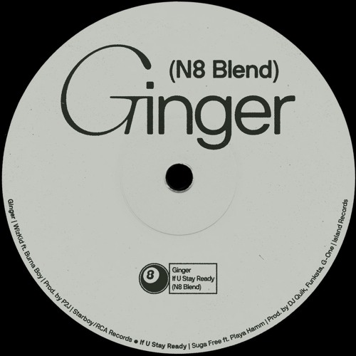 Ginger (N8 "If U Stay Ready" Blend)