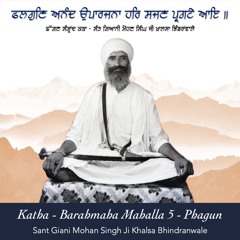 ਫਲਗੁਣਿ ਅਨੰਦ ਉਪਾਰਜਨਾ - Phalgun Sangrand Katha - Sant Giani Mohan Singh Ji Khalsa