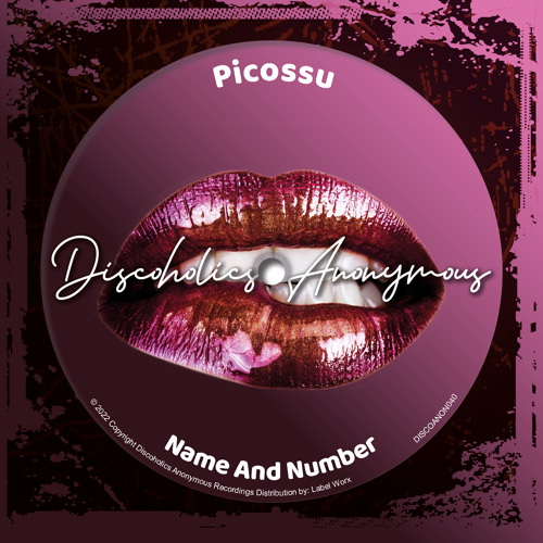 Picossu - Name And Number [Discoholics Anonymous Recordings]