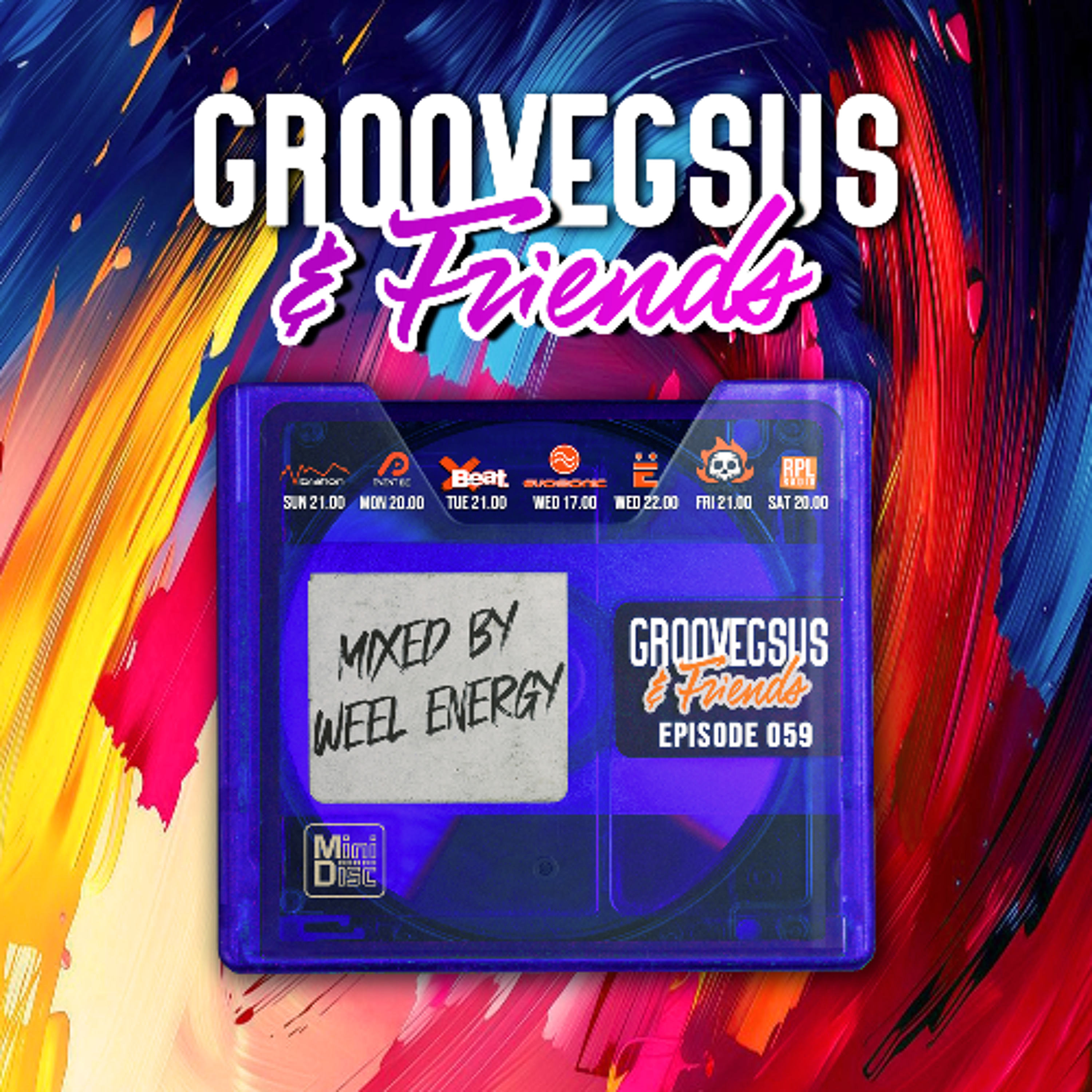 Groovegsus & Friends - EP059 - Wheel Energy (Radio)