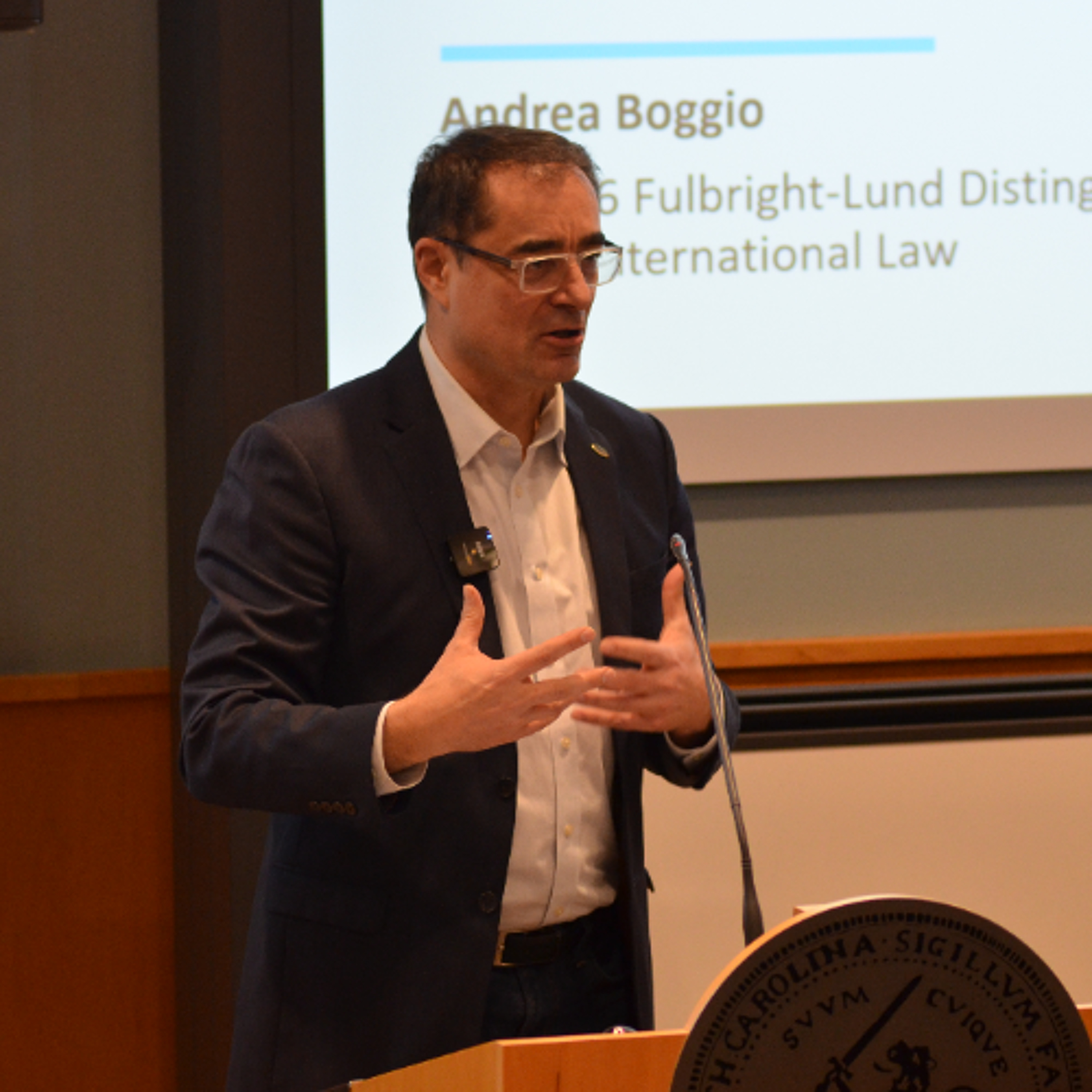 2025-2026 Fulbright Lecture - Andrea Boggio