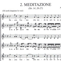 MEDITAZIONE (Sir.14 20-27)
