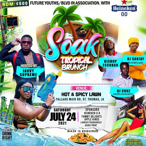 SOAK  BRUNCH DJ SANJAY X JAVVY SUPREME
