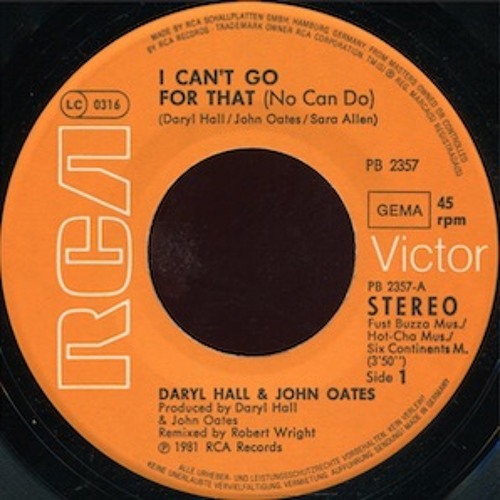 I Cant Go For That - Remix