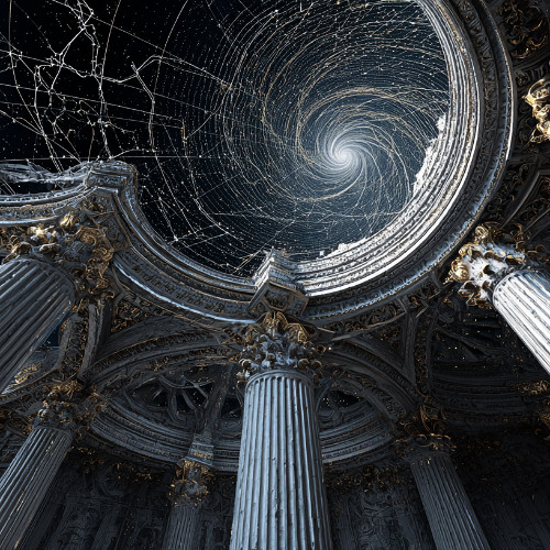 Flat Facts, Curved Beliefs: A Geometric Hypothesis for Transformer Cognition