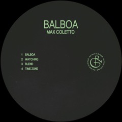 Max Coletto - Balboa EP - TheRoomInTheBack