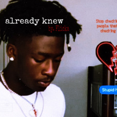 Already knew (official audio)