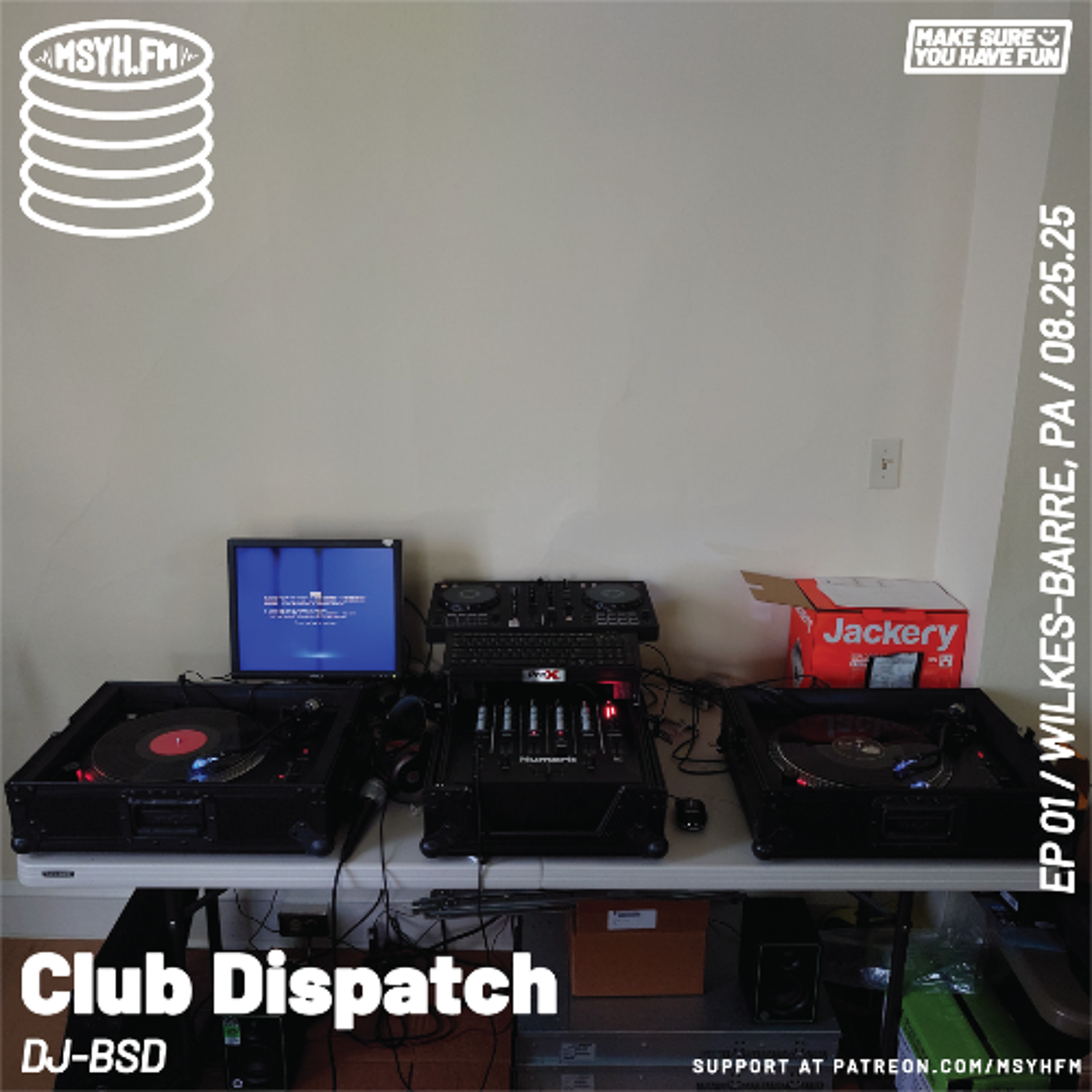 Club Dispatch | Episode 1 with DJ-BSD episode artwork