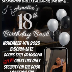 DJ DAVIS (TOP SHELLAZ ALLIANCE) LIVE SET @ AMELIA'S 18TH BIRTHDAY PARTY