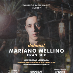Mariano Mellino - Dahaus! at Fruta Bar 14.03.21 (3 hs 53 min)