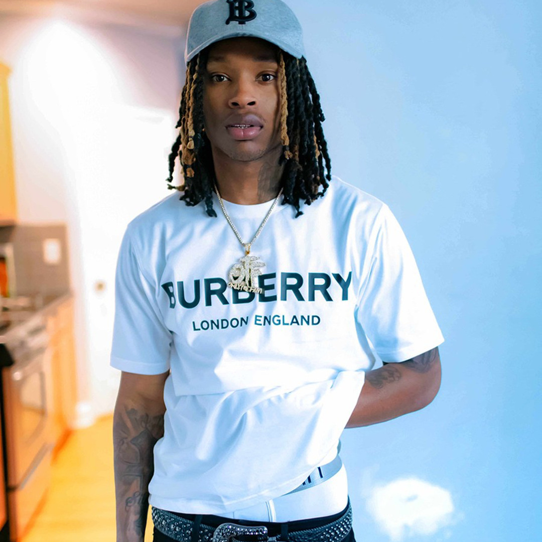 Lil durk burberry shirt hotsell