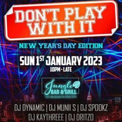 LiveAudio: DJ Dynamic Live @ Don't Play With It | 🇺🇸 Hip Hop 🇬🇧 | 01/01/2023