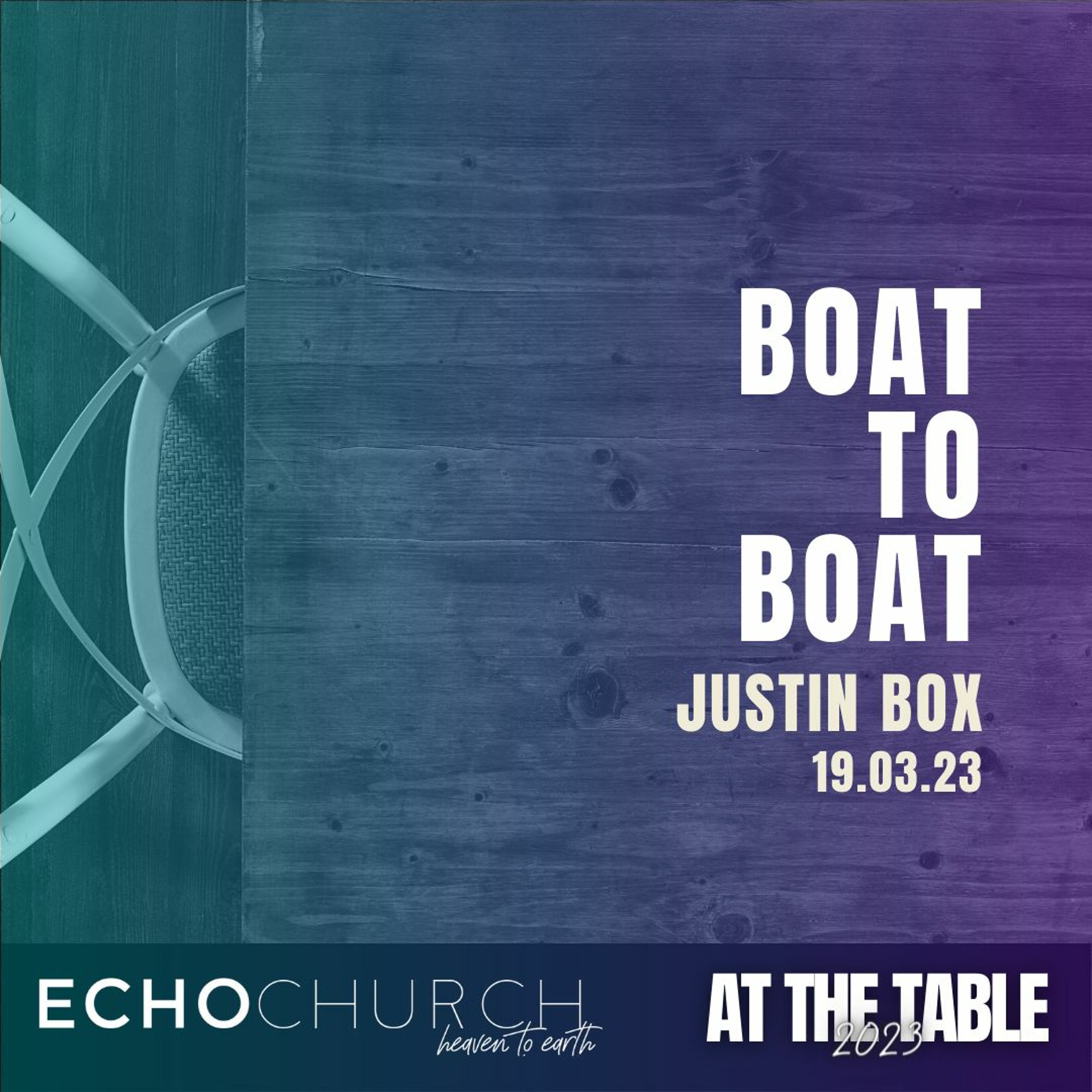 Boat To Boat. Justin Box / 19.03.23