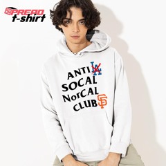 Anti Los Angeles Dodgers socal norcal club San Francisco Giants logo shirt