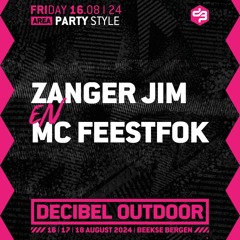 Zanger Jim & MC Feestfok | Decibel outdoor 2024 | Partystyle | Friday