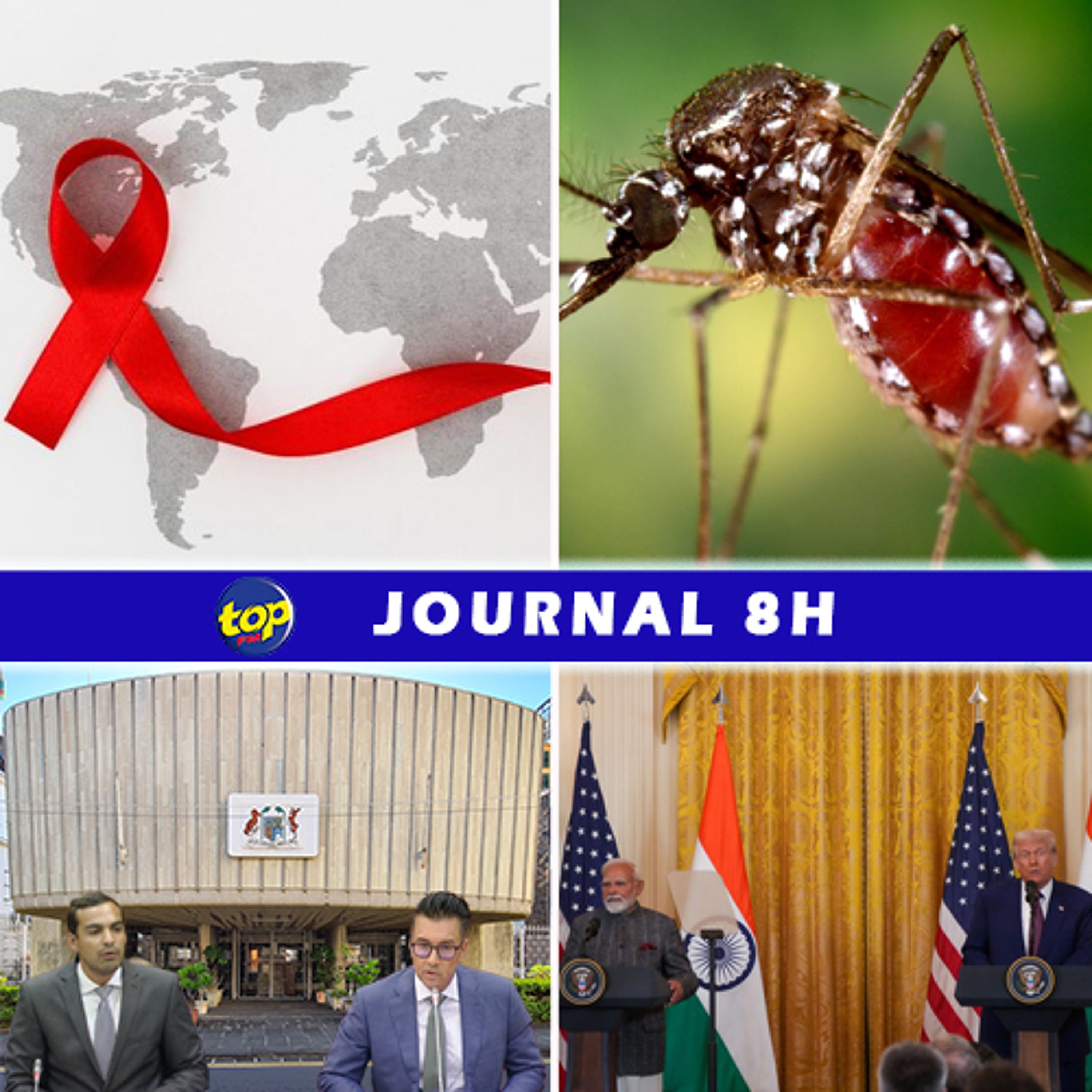 Le journal de 8H de ce lundi 01 décembre 2025