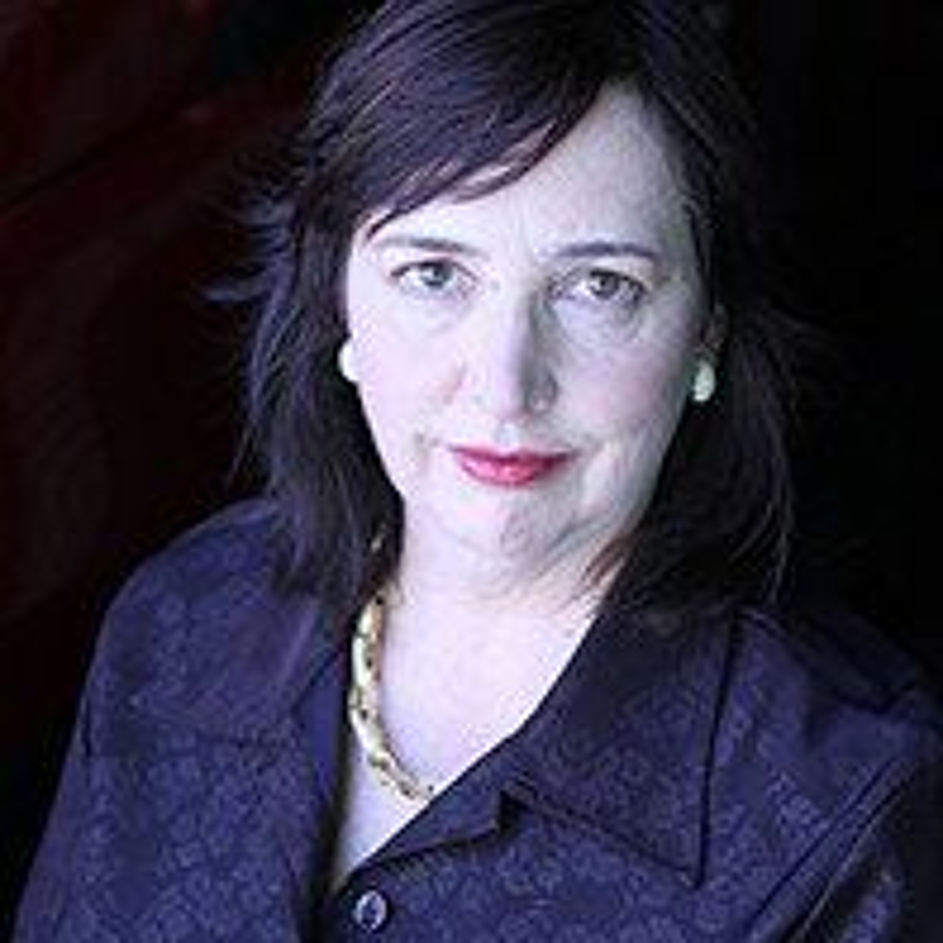 Screenwriter Laura Brennan from Most Likely to Die, and Faux Baby.