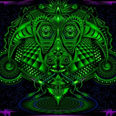 Alien in forest