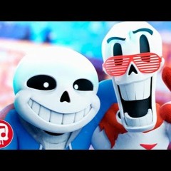 [РУССКИЙ] Sans And Papyrus Song (Remastered) - An Undertale Rap By JT Music - To The Bone