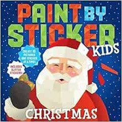 [Get] [KINDLE PDF EBOOK EPUB] Paint by Sticker Kids: Christmas: Create 10 Pictures One Sticker at a