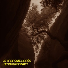 Le manque après, l'ennui pendant - slowed
