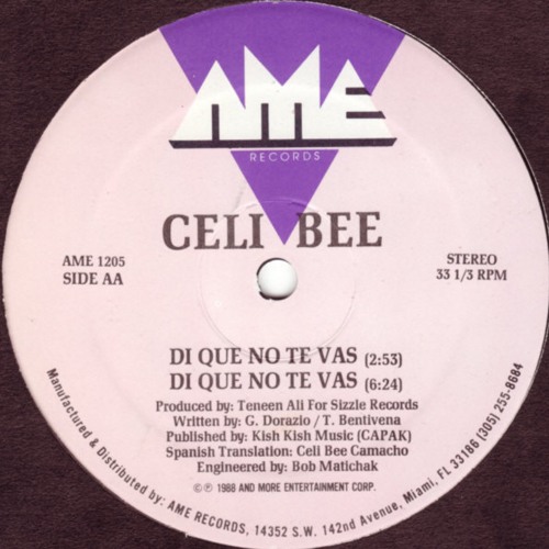 Celi Bee - Di Que No Te Vas (DJBoeing Edit)