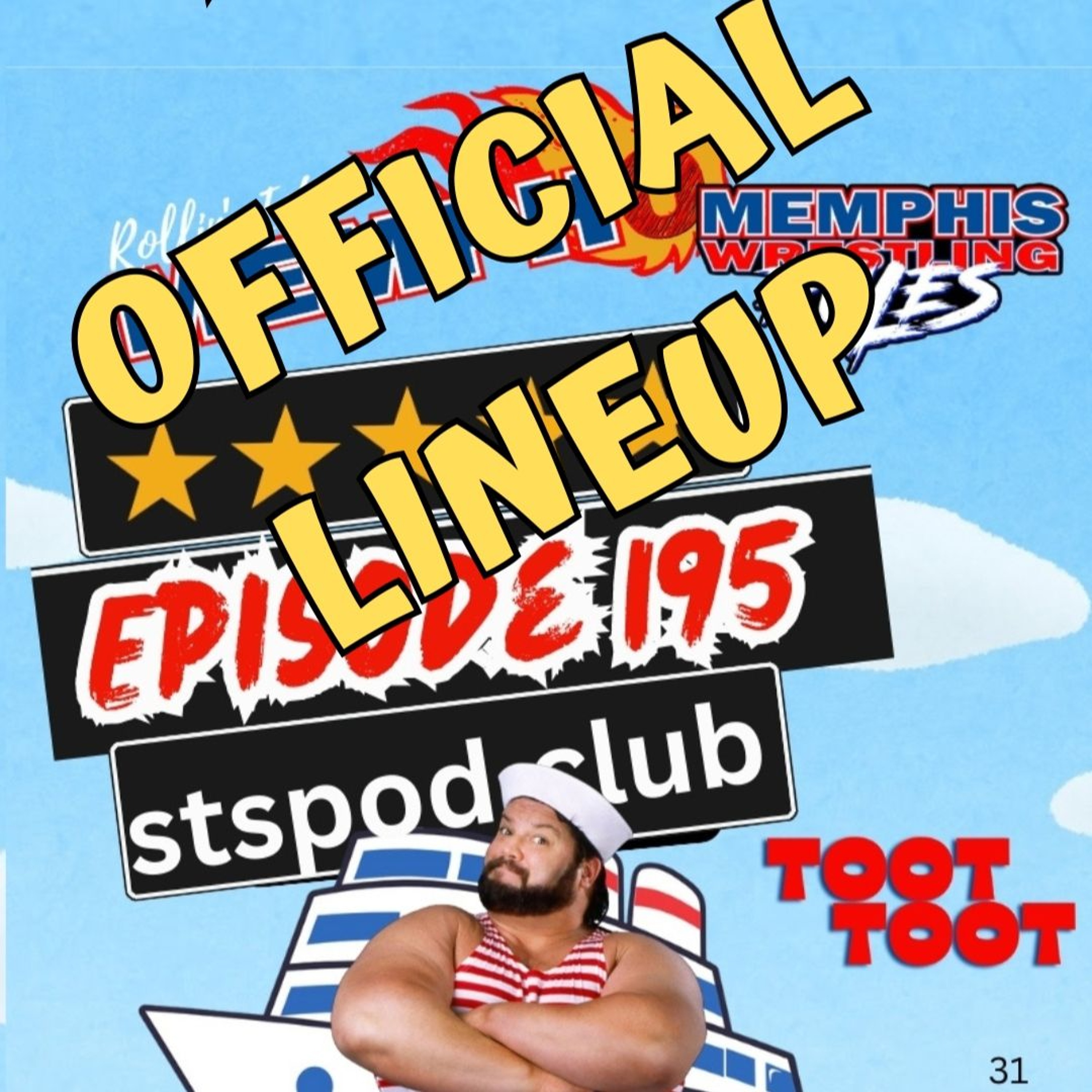 OFFICIAL LINEUP Memphis Wrestling, Episode 195 episode artwork