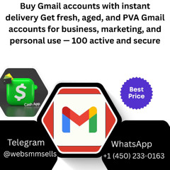 Buy Old Gmail Accounts (2+ Years) — Verified & Ready to Use