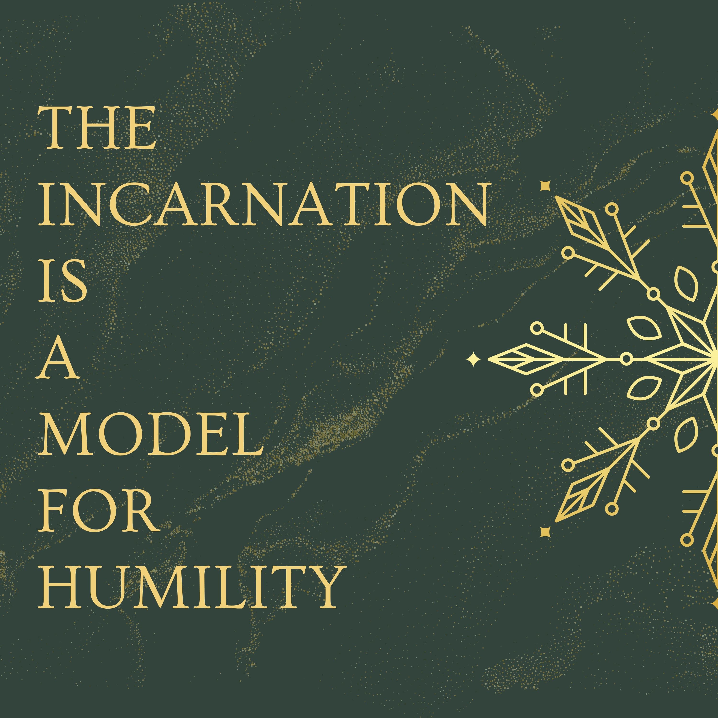The Incarnation Is A Model For Humility (Pastor Tito Lyro)