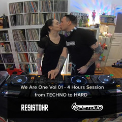 We Are One Online Party vol.01 -  25.04.2020 - From TECHNO to HARD TECHNO