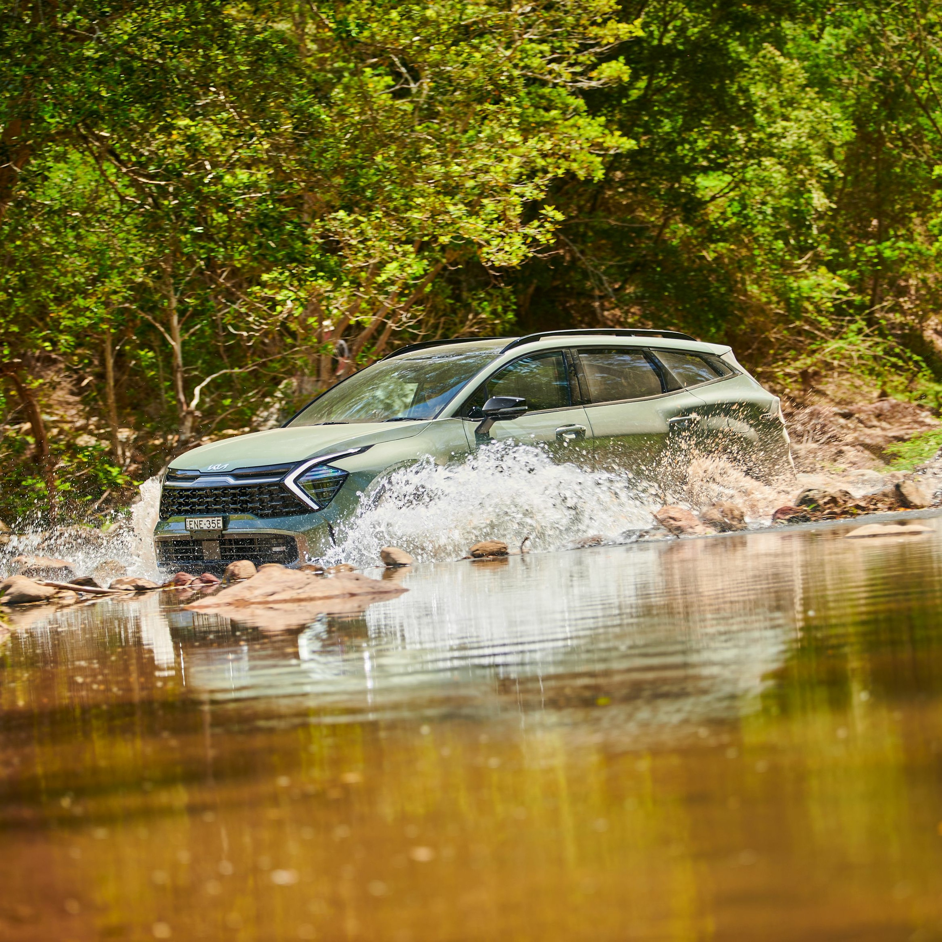 Overdrive: Launch of the Kia Sportage; Facts; little features that count; tuning to Australian roads thumbnail