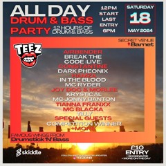 In The Blood & Sir Ricky Ryder - Live at TEEZ All Day Drum & Bass Party - 18.05.24