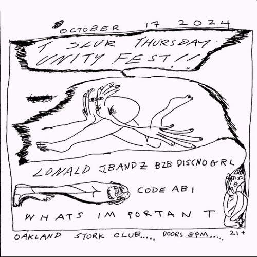 UNITY fest// T Slur Thursday Lonald J Bandz 10/17/2024