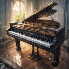 summer storm (relaxing LIVE piano)