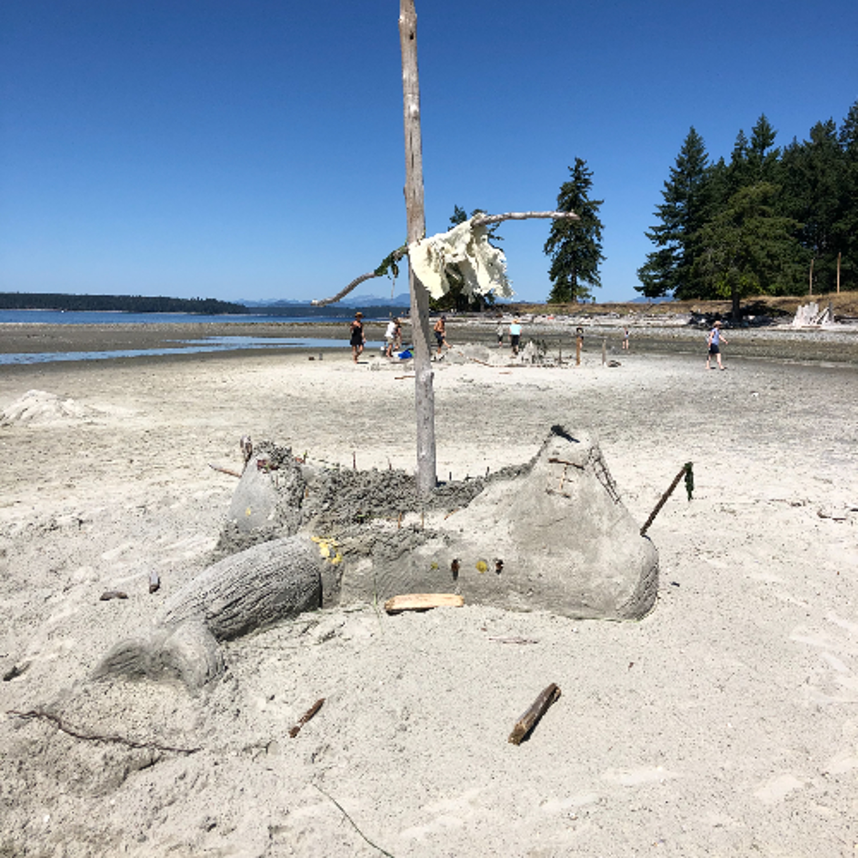 Sandcastle Day 2025 on Cortes Island