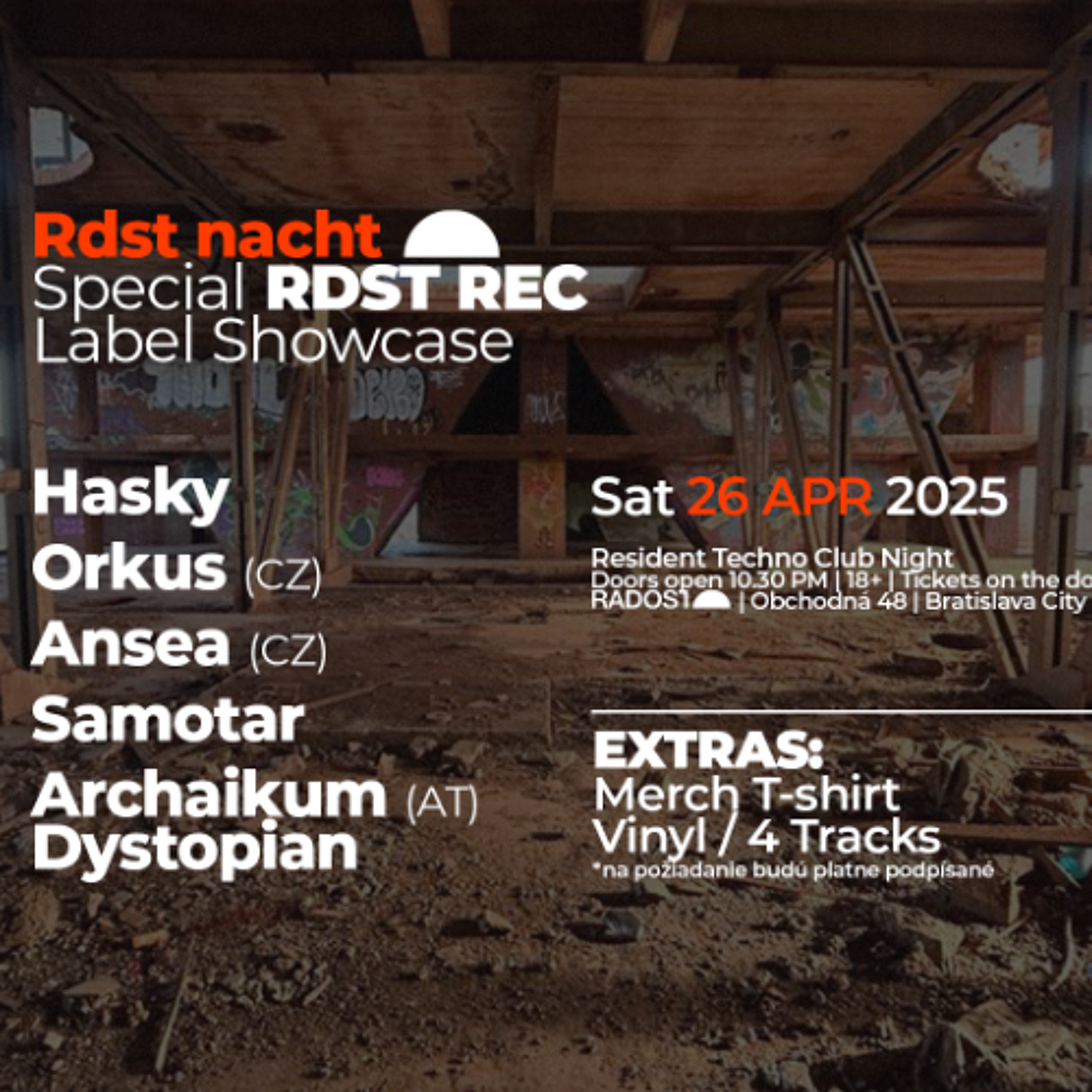 ORKUS SET - RDST NACHT VINYL S. - 26.4.2025 episode artwork