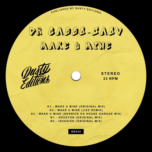 [IMPORTED PREMIERE] Dr Gabbo & JAOV - Make U Mine (Derrick Da House Garage Mix)