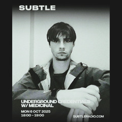 Underground Credentials w/ Medicinal