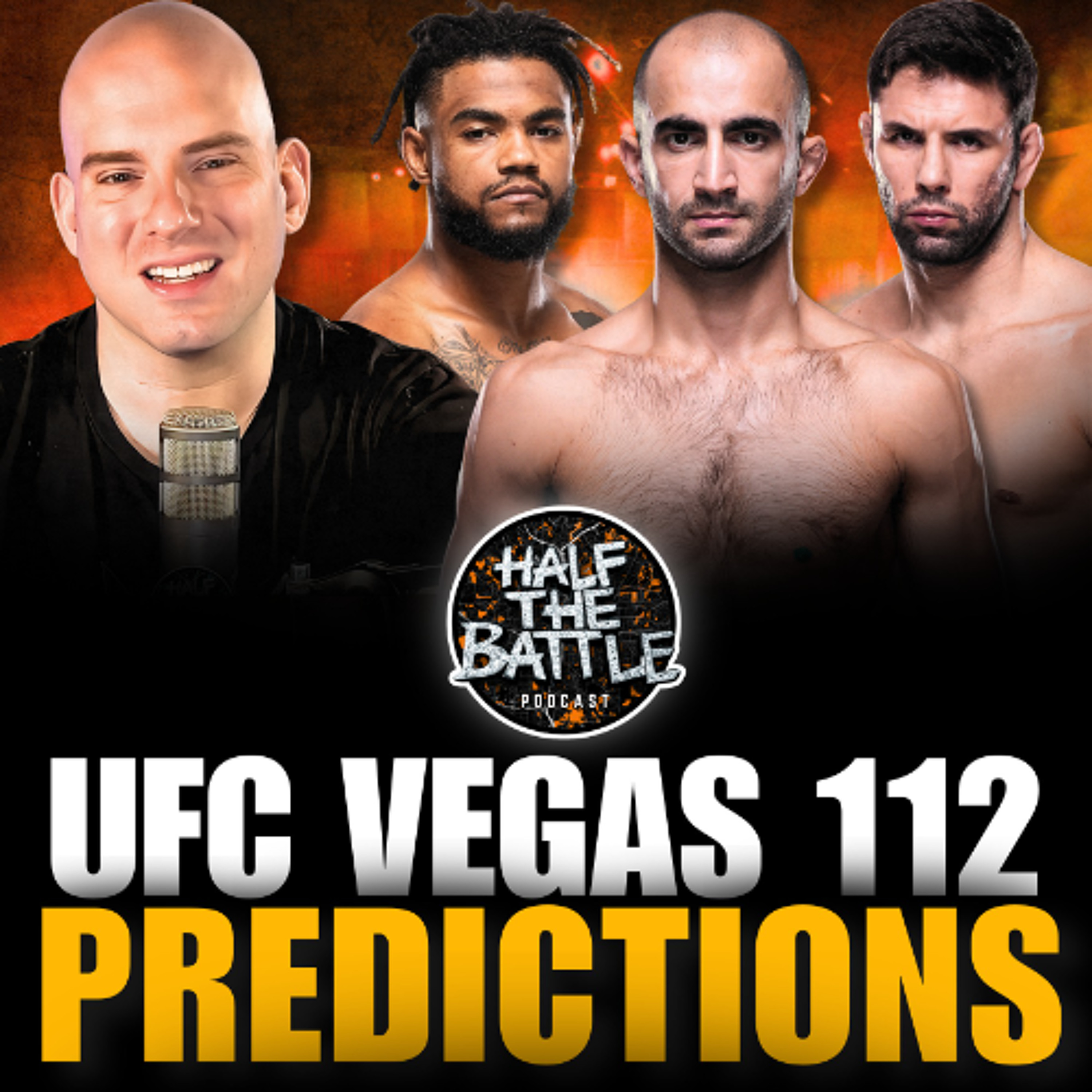 #637 - UFC Vegas 112 FULL CARD Predictions episode artwork