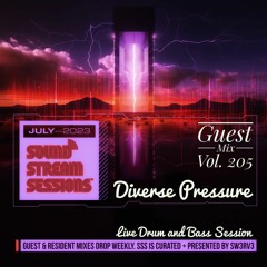 Guest Mix Vol. 205 (Diverse Pressure) Live Liquid DnB Session