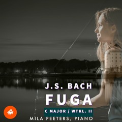 Bach Fuga C Dur (WTKL II), Mila Peeters (12), spielt seit 3 Jahren Klavier