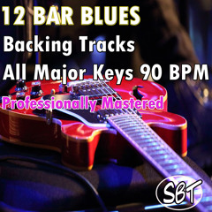 12 Bar Blues Backing Track A Major 90 BPM