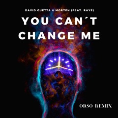 David Guetta & MORTEN (feat. Raye)-You Can´t Change Me (OrsO Remix)