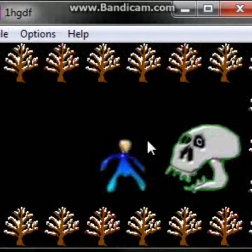 cave system - the skeleton guy.