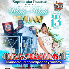 RODNEYRODNEY LIVE JUGGLING @WOW THE ALL WHITE EXPERIENCE SUN.JUL.13.2025