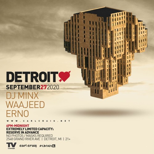 Mister Joshooa b2b ERNO - Detroit Love - TV Lounge - 9/27/20
