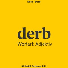 Derb - Derb (SCHAAR Schranz Edit)