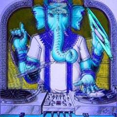 the blue elephant