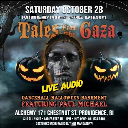 LIVE AUDIO ⚡️💀⚡️ ISLAND SATURDAYS HALLOWEEN BASH: 10/28